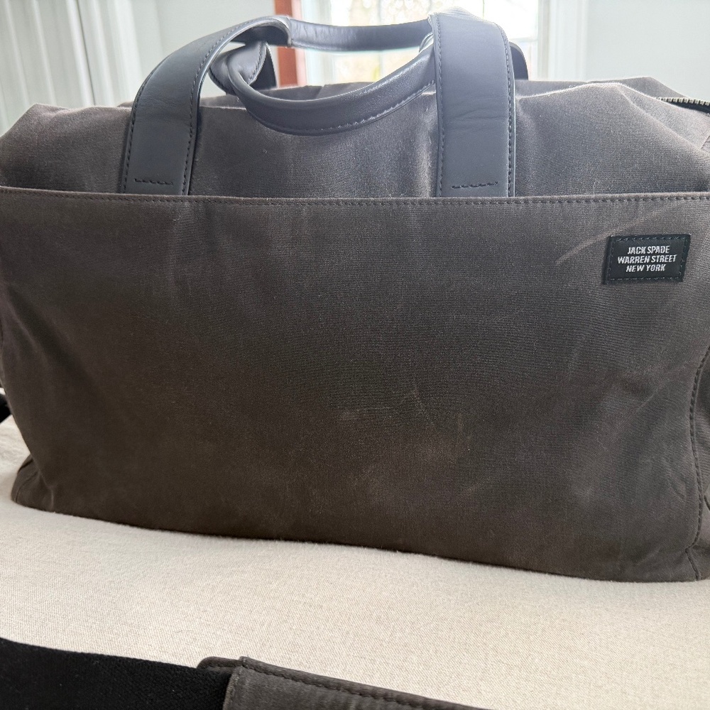 Jack Spade Weekender - Waxed Canvas with dust bag